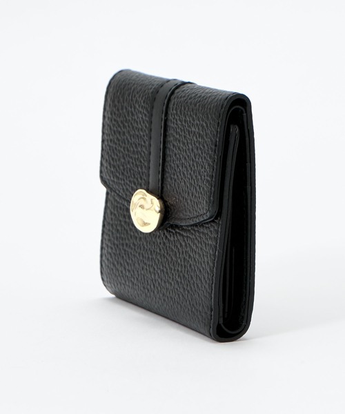 ジェムイル スムースミニウォレット ブラック ジェムイル スムースミニウォレット ブラック 小物