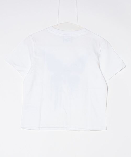 MAHAGRID（マハグリッド）の「『mahagrid/マハグリッド』 BUTTERFLY GOTH CROP TEE/蝶クロップ Tシャツ（Tシャツ/カットソー・レディース・チャコールグレー/ホワイト・FREE）」の13枚目の写真