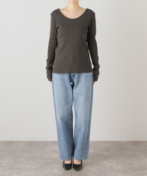 journal standard L'essage(ジャーナルスタンダードレサージュ)の「《追加3》カミーノテレコプルオーバー(Tシャツ/カットソー・レディース・グレー/ブラック系その他/ホワイト系その他・FREE)」の15枚目の写真
