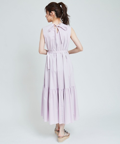 31 Sons de mode(トランテアン ソン ドゥ モード)の「ノースリカラーワンピース(ワンピース・レディース・イエロー/ピンク/ブラック/オフホワイト・36)」の10枚目の写真