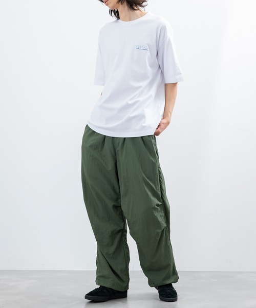 JUNRED(ジュンレッド)の「ナイロンワッシャーパラシュートパンツ(カーゴパンツ・メンズ・カーキ/ブラック/グレー・M/L)」の17枚目の写真