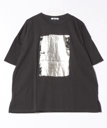 ☆　箔プリント BIGTシャツ　253712