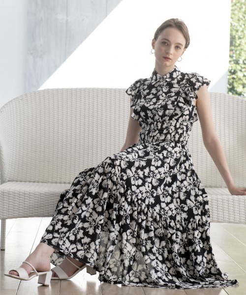 AND COUTURE（アンドクチュール）の「フリルシャツシャーリング