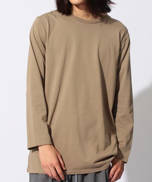 MONKEY TIME(モンキータイム)の「<monkey time>∴ 30TENJIKU LONG TEE/カットソー◆(Tシャツ/カットソー・メンズ・ホワイト/ブラック/グレー/ベージュ・MEDIUM/SMALL/X-LARGE/LARGE)」の17枚目の写真