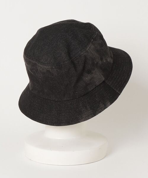 AVIREX(アヴィレックス)の「《直営店限定》DENIM BUCKET HAT/デニムバケットハット(ハット・レディース・インディゴブルー/ブラック・FREE)」の10枚目の写真