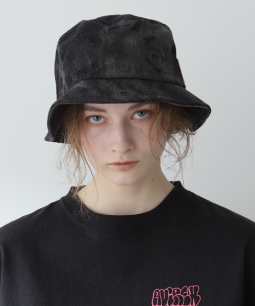 AVIREX(アヴィレックス)の「《直営店限定》DENIM BUCKET HAT/デニムバケットハット(ハット・レディース・インディゴブルー/ブラック・FREE)」の3枚目の写真