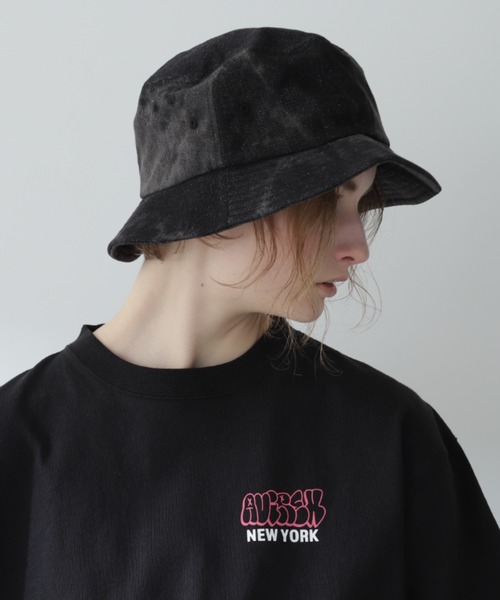 AVIREX(アヴィレックス)の「《直営店限定》DENIM BUCKET HAT/デニムバケットハット(ハット・レディース・インディゴブルー/ブラック・FREE)」の12枚目の写真