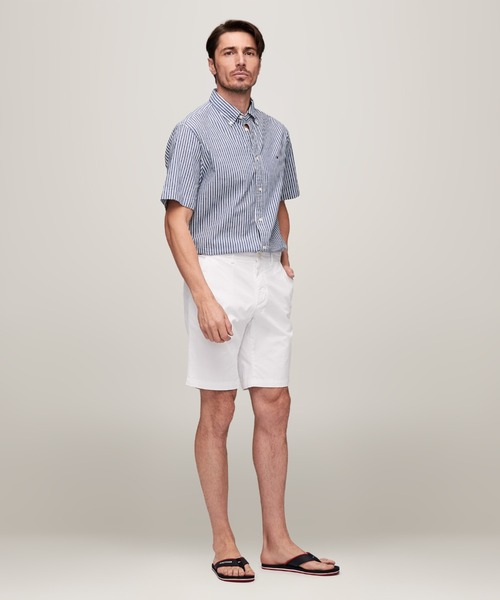 TOMMY HILFIGER(トミーヒルフィガー)の「【Safari掲載】ハーレム1/2エンブレムショートパンツ(その他パンツ・メンズ・ホワイト/ベージュ/ネイビー・30inch/32inch/34inch/36inch/28inch)」の10枚目の写真