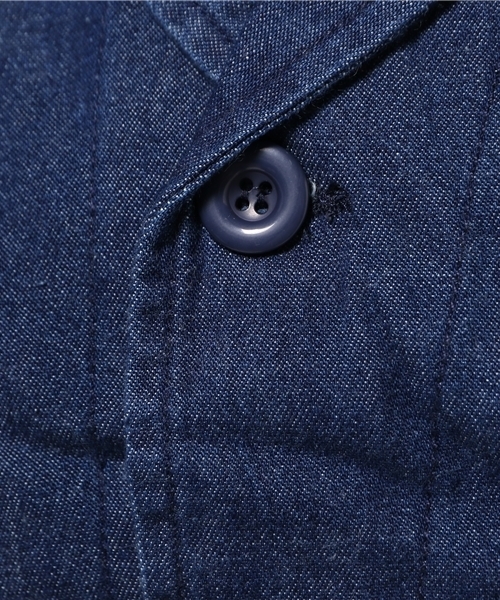 WEGO（ウィゴー）の「WEGO/ガウンチェスターコート（チェスターコート・レディース・インディゴブルー/ブラック系その他・FREE）」の14枚目の写真