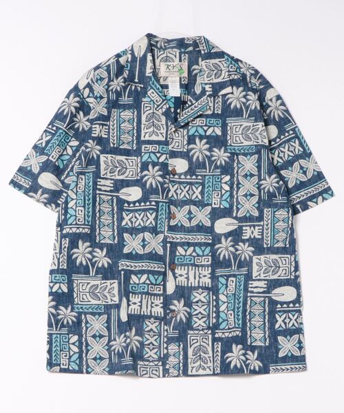 Kahiko】KY'S トラデタパMEN'Sアロハシャツ