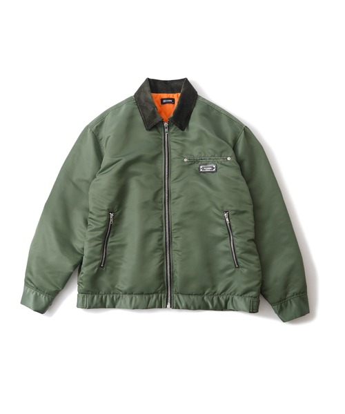 Subciety(サブサエティ)の「FLIGHT NYLON WORK JKT(ブルゾン・メンズ・ブラック/オリーブ・LARGE/MEDIUM/SMALL/X-LARGE)」の4枚目の写真