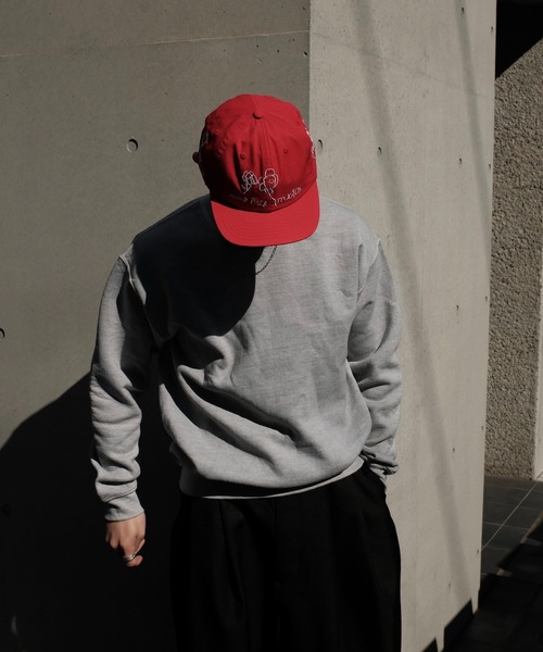 TOWNCRAFT（タウンクラフト）の「【TOWN CRAFT　タウンクラフト】PIGMENT CREW SWEAT　スウェット（スウェット・メンズ・スミクロ/エメラルド/グレー/レッド/ダークグリーン・MEDIUM/LARGE/X-LARGE/XX-LARGE）」の16枚目の写真