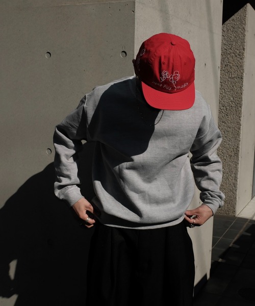 TOWNCRAFT（タウンクラフト）の「【TOWN CRAFT　タウンクラフト】PIGMENT CREW SWEAT　スウェット（スウェット・メンズ・スミクロ/エメラルド/グレー/レッド/ダークグリーン・MEDIUM/LARGE/X-LARGE/XX-LARGE）」の18枚目の写真