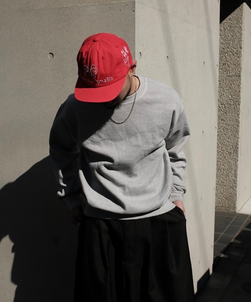 TOWNCRAFT（タウンクラフト）の「【TOWN CRAFT　タウンクラフト】PIGMENT CREW SWEAT　スウェット（スウェット・メンズ・スミクロ/エメラルド/グレー/レッド/ダークグリーン・MEDIUM/LARGE/X-LARGE/XX-LARGE）」の19枚目の写真