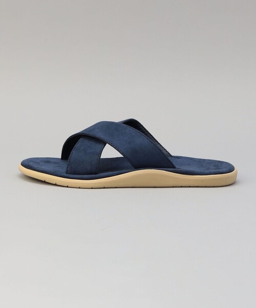 coen（コーエン）の「クッションクロスサンダル（26.5~27.0cm/27.5~28.0cm）（サンダル・メンズ・その他1/ブラック/ネイビー/ブラウン・XL/L）」の5枚目の写真