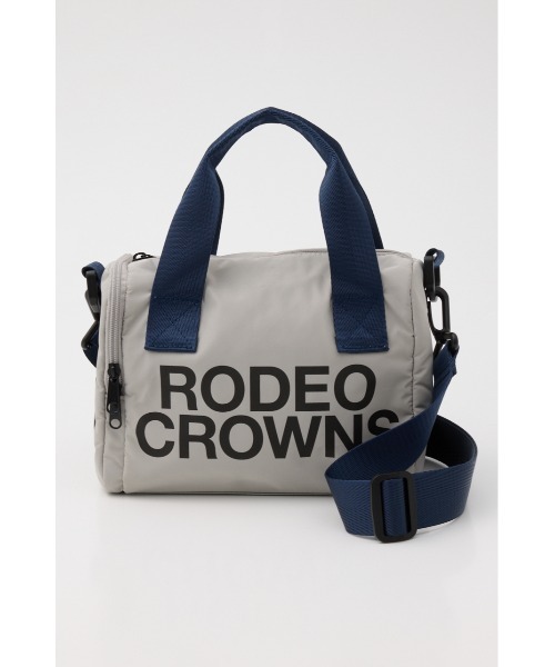 RODEO CROWNS WIDE BOWL（ロデオクラウンズワイドボウル）の「COLOR TAPE MINI BOSTON BAG（ショルダーバッグ・レディース・ライトグレー/ブラック/カーキ・FREE）」の17枚目の写真