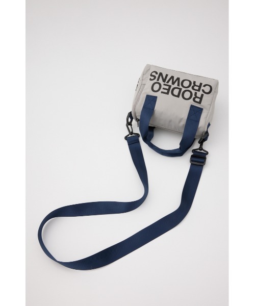 RODEO CROWNS WIDE BOWL（ロデオクラウンズワイドボウル）の「COLOR TAPE MINI BOSTON BAG（ショルダーバッグ・レディース・ライトグレー/ブラック/カーキ・FREE）」の12枚目の写真