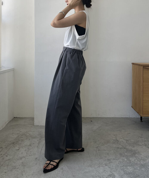 CAPRICIEUX LE'MAGE（カプリシューレマージュ）の「ベアSETタンク（Tシャツ/カットソー・レディース・ブラック/ホワイト・FREE）」の11枚目の写真