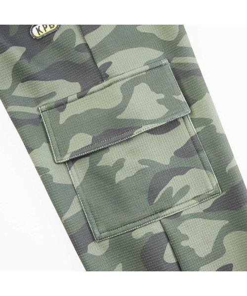 KP BOY（ケーピーボーイ）の「迷彩柄プリントニットツイルパンツ(100～130)（その他パンツ・キッズ・カーキ/ブラウン・110cm/120cm/130cm/100cm）」の14枚目の写真