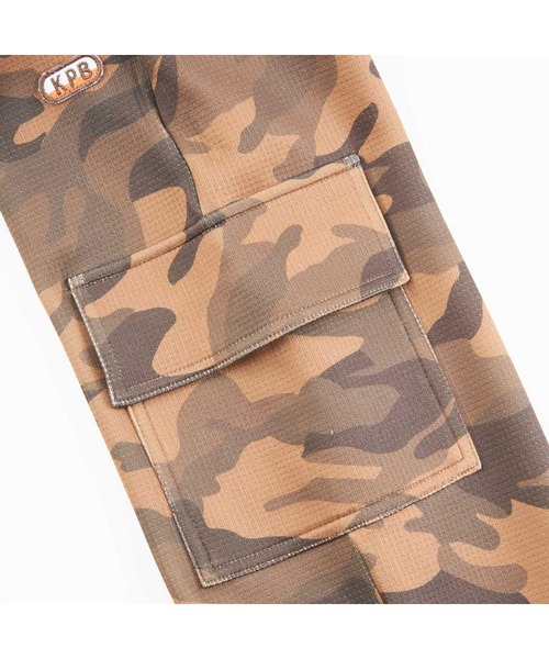 KP BOY（ケーピーボーイ）の「迷彩柄プリントニットツイルパンツ(100～130)（その他パンツ・キッズ・カーキ/ブラウン・110cm/120cm/130cm/100cm）」の17枚目の写真