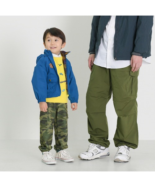 KP BOY（ケーピーボーイ）の「迷彩柄プリントニットツイルパンツ(100～130)（その他パンツ・キッズ・カーキ/ブラウン・110cm/120cm/130cm/100cm）」の18枚目の写真