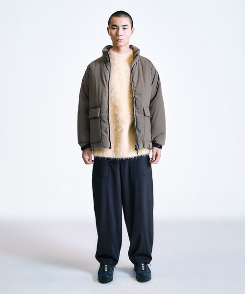 City Ambient Products(シティアンビエントプロダクツ)の「City Ambient Products: ウールライク ベイカー パンツ (セットアップ対応)(その他パンツ・メンズ・ベージュ/ブラック/チャコールグレー・SMALL/LARGE/MEDIUM)」の16枚目の写真