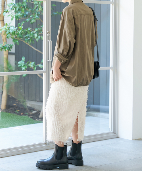 Spick & Span（スピックアンドスパン）の「フリンジスカート