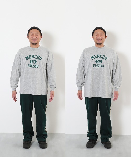 devirock（デビロック）の「綿100% 大人 デビラボ  プリント 袖リブ 長袖Tシャツ（Tシャツ/カットソー・レディース・グレー系その他/ブラック系その他2/パープル系その他/ホワイト系その他/パープル系その他2/グリーン系その他/グレー系その他2/グレー系その他3/ブラック系その他/ホワイト系その他2・M/L/LL）」の18枚目の写真