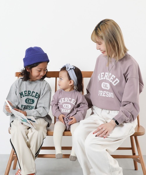 devirock（デビロック）の「綿100% 大人 デビラボ  プリント 袖リブ 長袖Tシャツ（Tシャツ/カットソー・レディース・グレー系その他/ブラック系その他2/パープル系その他/ホワイト系その他/パープル系その他2/グリーン系その他/グレー系その他2/グレー系その他3/ブラック系その他/ホワイト系その他2・M/L/LL）」の20枚目の写真