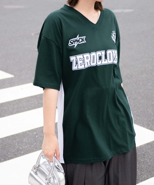 セール】WEGO/ZRCVゲームビッグTシャツ（Tシャツ/カットソー