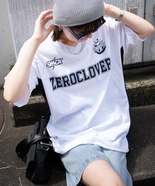 WEGO(ウィゴー)の「WEGO/ZRCVゲームビッグTシャツ(Tシャツ/カットソー・レディース・グリーン/ホワイト/ブラック・FREE)」の17枚目の写真
