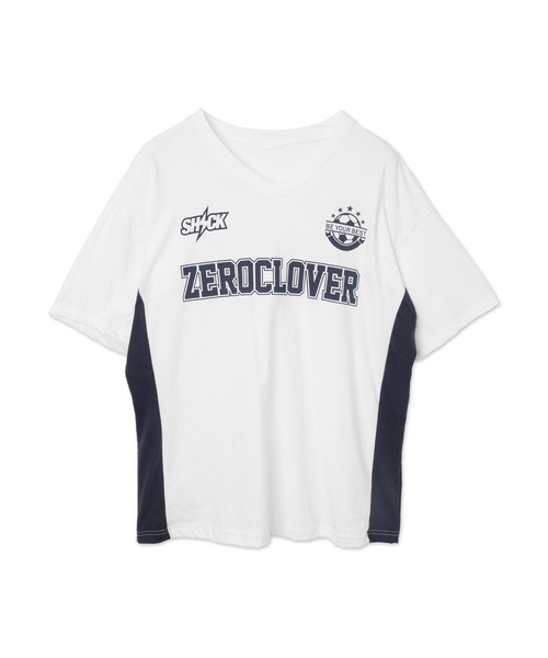 WEGO(ウィゴー)の「WEGO/ZRCVゲームビッグTシャツ(Tシャツ/カットソー・レディース・グリーン/ホワイト/ブラック・FREE)」の19枚目の写真