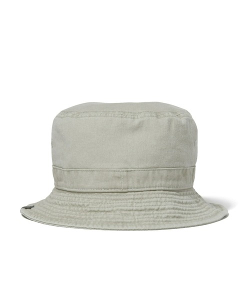 MAGIC NUMBER（マジック ナンバー）の「【MAGIC NUMBER】STOCK LOGO PIGMENT BUCKET HAT / ストックロゴピグメントバケットハット（ハット・メンズ・ネイビー/ブラック/サンドベージュ・FREE）」の5枚目の写真