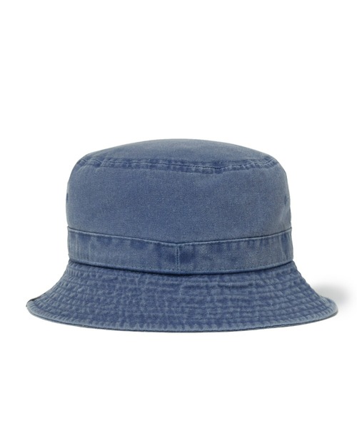 MAGIC NUMBER（マジック ナンバー）の「【MAGIC NUMBER】STOCK LOGO PIGMENT BUCKET HAT / ストックロゴピグメントバケットハット（ハット・メンズ・ネイビー/ブラック/サンドベージュ・FREE）」の6枚目の写真