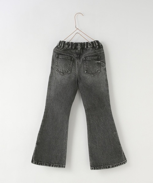 LOWRYS FARM（ローリーズファーム）の「ＣＯＮＥデニムフレアパンツ　131389（デニムパンツ・キッズ・ブラック/ブルー・150cm/140cm/130cm/120cm/110cm）」の14枚目の写真