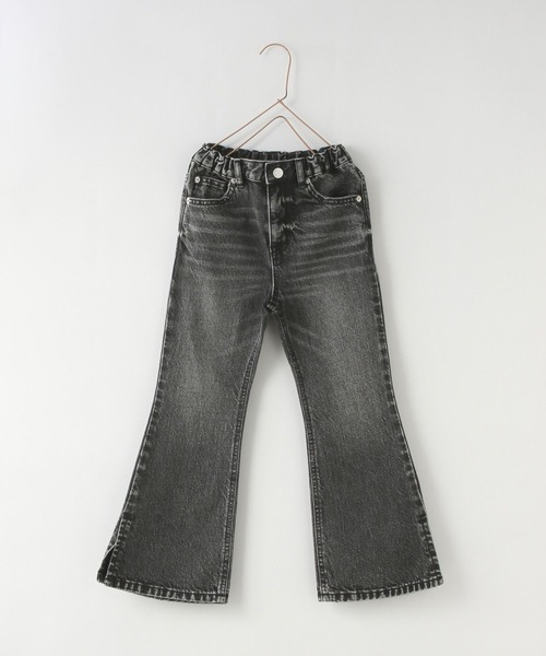 LOWRYS FARM（ローリーズファーム）の「ＣＯＮＥデニムフレアパンツ　131389（デニムパンツ・キッズ・ブラック/ブルー・150cm/140cm/130cm/120cm/110cm）」の15枚目の写真