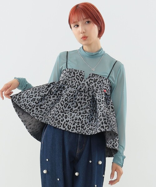 mmts(マミタス)の「ベンガル キャミソール(キャミソール・レディース・グレー/ベージュ・ONE SIZE)」の16枚目の写真