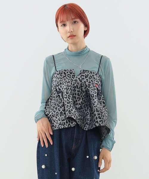 mmts(マミタス)の「ベンガル キャミソール(キャミソール・レディース・グレー/ベージュ・ONE SIZE)」の15枚目の写真