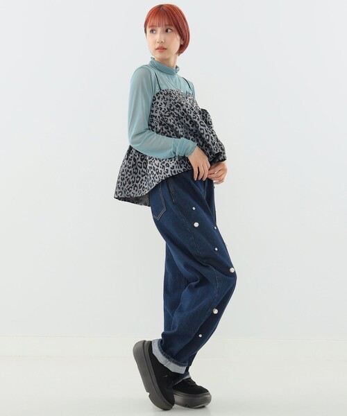 mmts(マミタス)の「ベンガル キャミソール(キャミソール・レディース・グレー/ベージュ・ONE SIZE)」の12枚目の写真