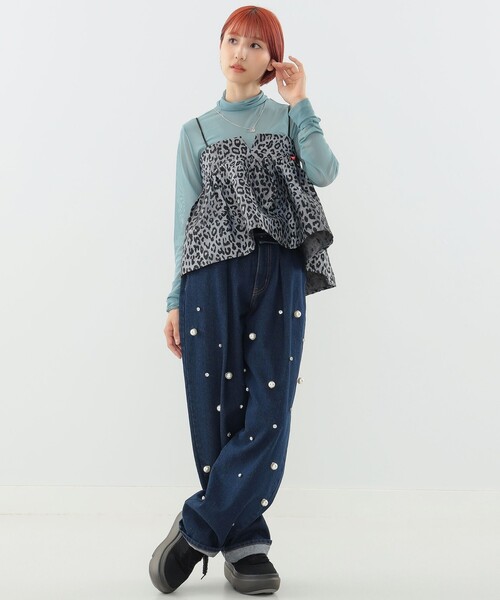 mmts(マミタス)の「ベンガル キャミソール(キャミソール・レディース・グレー/ベージュ・ONE SIZE)」の11枚目の写真