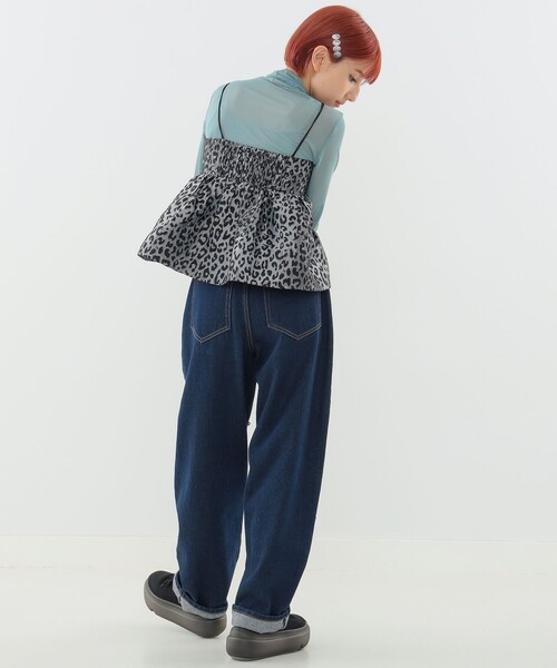 mmts(マミタス)の「ベンガル キャミソール(キャミソール・レディース・グレー/ベージュ・ONE SIZE)」の10枚目の写真