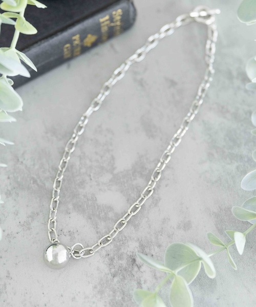 LEPSIM(レプシィム)の「メタルボリュームネックレス 137901(ネックレス・レディース・シルバー系その他/ゴールド/シルバー・ONE SIZE)」の3枚目の写真