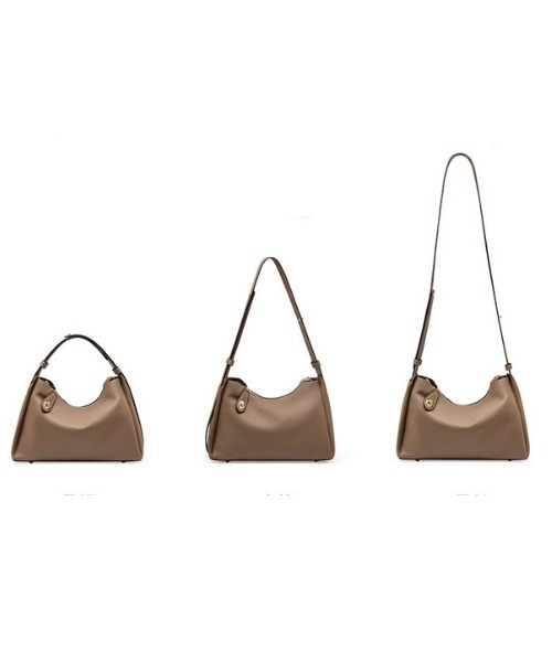 NiiNa（ニーナ）の「【NiiNa】【高品質牛革】2wayワンハンドルクロススクエアバッグ（ハンドバッグ・レディース・ブラック/ホワイト/ブラウン/グレイッシュベージュ・FREE）」の17枚目の写真