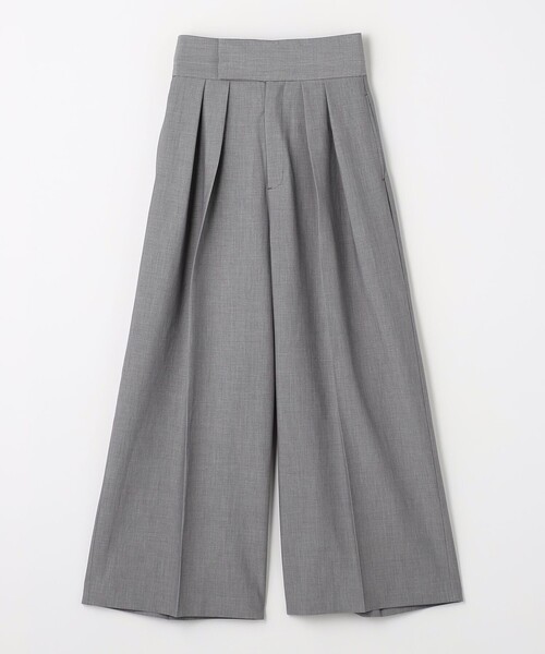 CITEN（シテン）の「＜CITEN＞スーパーワイドスラックス（スラックス・レディース・グレー/ブラック・M/S）」の21枚目の写真