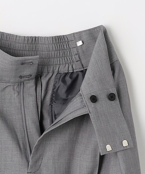 CITEN（シテン）の「＜CITEN＞スーパーワイドスラックス（スラックス・レディース・グレー/ブラック・M/S）」の16枚目の写真