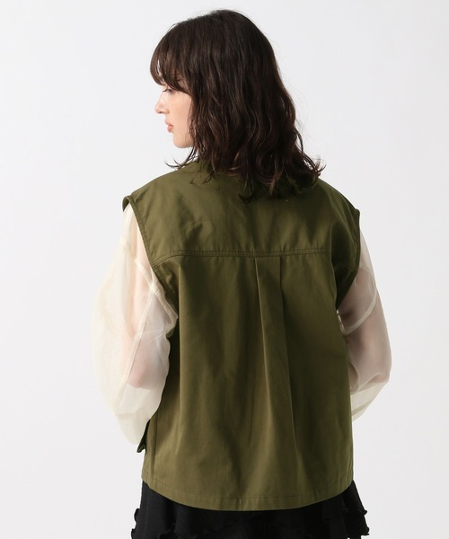 FOREVER 21（フォーエバー トゥエンティーワン）の「【2024FW】ユーティリティベスト（ベスト・レディース・ブラック/カーキ・FREE）」の9枚目の写真