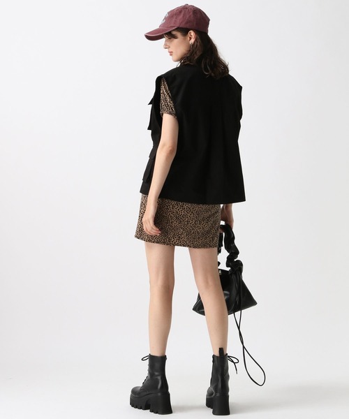 FOREVER 21（フォーエバー トゥエンティーワン）の「【2024FW】ユーティリティベスト（ベスト・レディース・ブラック/カーキ・FREE）」の13枚目の写真