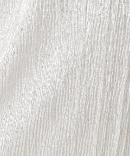 OPAQUE.CLIP（オペークドットクリップ）の「◆メタリックイージーナロースカート【洗濯機洗い可】（スカート・レディース・ブラック/シルバー・42/40/38）」の10枚目の写真