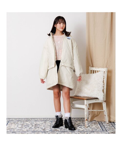 セール】【保温・撥水】クマミミメニWAYアウター（ダウンジャケット