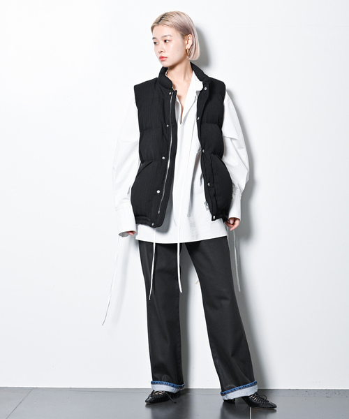 Wrangler（ラングラー）の「Wrangler 別注 COATING PANTS：デニムパンツ（デニムパンツ・レディース・ブラウン・27/28/29）」の7枚目の写真